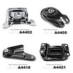 Fits 2010 Mazda 3, 2.0L W/ Auto Trans. Engine Motor & Mount Set 4PCS. Fixed Price $68.24.