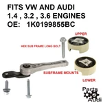 Dogbone Engine Mount Support Kit For Jetta Passat Eos, A3Q 3.2L 3.6L. Fixed Price $69.99.