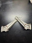 Mercedes W108 W109 W111 280SE 3.5 Engine Mount Support Brackets Left & Right. Fixed Price $450.00.