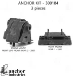Anchor Engine Mount Kit For Jeep 300184. Fixed Price $64.35.