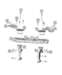 Genuine Mopar Motor Mount Isolator 68535979AB. Fixed Price $88.55.