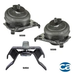 Engine Mounts & Transmission 3PCS For Toyota 4RUNNER 23-03 V6-4.0L 4WD. Fixed Price $88.75.