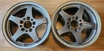 (2) Work Jdm Rsz-r Wheels 15X7 +44 Offset Lug Rims Used. Fixed Price $1399.00.