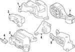 Genuine Nissan Engine Mount Bracket 11231-6CA0A. Fixed Price $44.66.