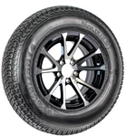 Trailer Tire Rim ST205/75D14 Inch Lrc Lug Avalanche Black Aluminum Wheel. Fixed Price $171.52.
