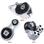 3PCS Engine Motor & Transmission Mount Set 2010-2012 Ford Fusion 2.5L. Fixed Price $75.99.