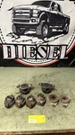 Oem 2012 Dodge 2500 Body Cab Mounts Hold Down Cushion Frame Set. Fixed Price $139.99.