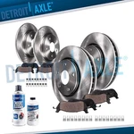 Front & Rear Brake Rotors Ceramic Pads For 2000 - 2004 Chrysler 300M Concorde. Fixed Price $184.07.
