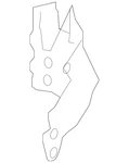 Genuine Ford Automatic Transmission Mount Bracket 3F2Z-6F055-AA. Fixed Price $25.80.