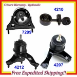 Engine Motor & Trans Mount 01-03 For Highlander 2.4L 4207 4210 4212 7299 M909. Fixed Price $322.64.