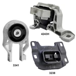 Engine Motor & Auto Trans Mounts 3PCS Set Ford Focus 2.0L Se, S, Titanium. Fixed Price $148.75.