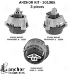 Anchor Engine Mount Kit For 2017-2022 Bmw 740I Xdrive 301068. Fixed Price $249.92.