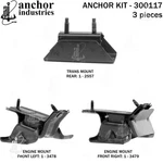 Anchor 300117 Engine Mount Kit. Fixed Price $152.88.