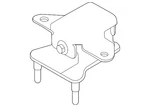 Genuine Nissan Rear Mount 11320-9BT0A. Fixed Price $135.90.