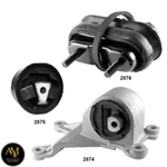Engine Motor & Trans. Mount Set 3PCS For Chevrolet Malibu Oldsmobile Achieva. Fixed Price $71.01.
