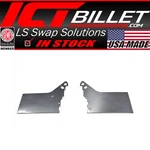 Ict Billet LS1 Front Engine Plate - 2PC Aluminum Chevy Motor Mount. Fixed Price $139.99.
