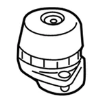 New Genuine Mercedes-benz Front Mount 2042404217 Oem. Fixed Price $226.71.