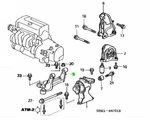 Oem Bracket, Transmission Mounting Genuine Honda Cr-v 50825-S7C-980. Fixed Price $174.16.
