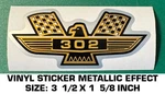 Ford Performance Eagle Emblem Logo 302 - Shelby Mustang Vinyl Decal Sticker. Fixed Price $6.50.