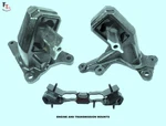 Set Of Engine & Transmission Mounts For 2007-2011 Jeep Wrangler 3.8L, V6, At-mt.. Fixed Price $285.00.