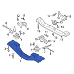 Ford TRANSIT-250 2020-2026 LK4Z5W019B Engine Mount Crossmember. Fixed Price $128.57.