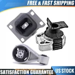 3X At/mt Tran.engine Mount Set Anchor Fits 10-13 Ford Transit Connect FF24 Lx. Fixed Price $70.90.