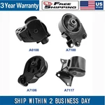 4PCS Motor & Trans.mount Set For 01-06 Kia Optima/ Magentis Hyundai Sonata 2.4L. Fixed Price $103.11.