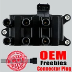Oem Ignition Coil & Connector Plugs Ford F-150 E-250 Freestar V6 FD498 DG485. Fixed Price $24.46.