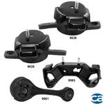 Engine Mounts & Trans. 4PCS Set For Subaru Baja 03-06, Solid Bumper Turbo. Fixed Price $129.00.