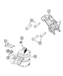 Genuine Mopar Engine Mount Isolator 68483928AC. Fixed Price $176.32.