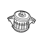 Genuine Mercedes-benz Oe Engine Mount 167-240-55-00. Fixed Price $252.52.