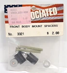 Original Factory Team Parts Associated Rc #3321 Bk Front Body Mount Spacers. Fixed Price $8.95.