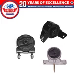 Engine Motor & Trans Mount Set For 2002 - 2003 Suzuki Aerio 2.0L 2WD 3PCS. Fixed Price $75.00.