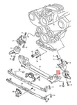 Audi A8 S8 Quattro 4E2 4E8 Hydro-mounting Left Electric 4E0199381FK 05-08. Fixed Price $214.11.