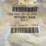 Oem New Genuine 2008-2011 Ford Focus Lower Bracket M12 Bolt W702801-S439. Fixed Price $9.99.