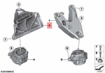 For Bmw Genuine Engine Mount Right 22116784828. Fixed Price $139.92.