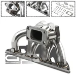 Civic B16/B18 B-series Engine Stainless T3T4 Turbo Manifold+wastegate Flange. Fixed Price $91.79.