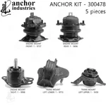 Anchor Engine Mount Kit For Tlx, Accord 300478. Fixed Price $364.01.