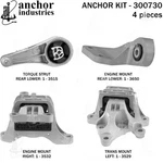 Anchor 300730 Engine Mount Kit. Fixed Price $357.99.