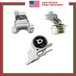 3PCS Front Engine Motor & Auto Trans. Mount For Chevy Malibu 2.4L Spd. 08-10. Fixed Price $102.38.