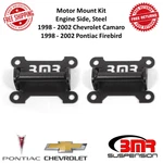 Bmr Suspension Engine Side Solid Steel Motor Mount Kit For 98-02 Camaro Firebird. Fixed Price $101.84.