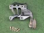 98-04 Nissan D22 Frontier KA24DE Compressor Bracket Mount & Belt Tensioner. Fixed Price $60.00.