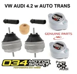 Engine Mount Trans Set Left & Right W Bypass Connectors Audi S4 4.2 Auto. Fixed Price $679.00.