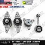 4PCS Engine Transmission Mount Kit Fit Maserati Ghibli Quattroporte 4WD. Fixed Price $324.73.