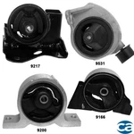 Engine Mounts & Manual Trans. 4PCS Set For Nissan Sentra 01-00 L4-2.0L. Fixed Price $68.00.