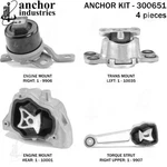 Anchor Motor Mounts 300651. Fixed Price $425.19.