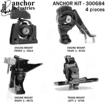 Anchor 300684 Engine Mount Kit. Fixed Price $215.71.