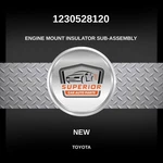 Genuine 2000-2005 Toyota RAV4 Engine Mount Insulator Sub-assembly 1230528120. Fixed Price $149.99.