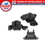 Motor & Trans Mount Set Ford Mustang 3.8L 96-98. Fixed Price $54.37.
