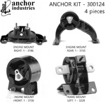 Anchor Engine Mount Kit For Town & Country, Grand Caravan, Routan 300124. Fixed Price $137.73.